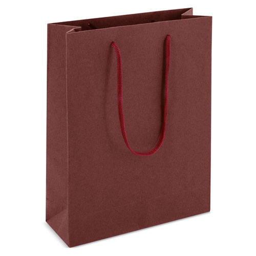 CARDBOARD BAG WITH LOOPSE HANDLE 