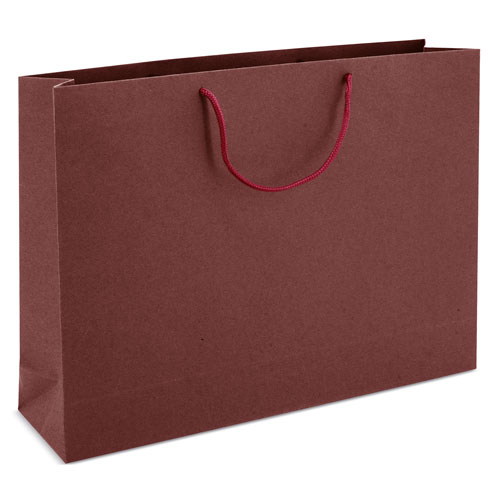 CARDBOARD BAG WITH LOOPSE HANDLE 