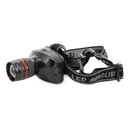 LINTERNA FRONTAL ZOOM 4 FUNCIONES 