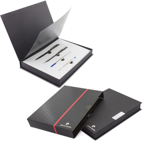 PEN CASE + DOUBLE SPARE ROLLER GENOVA PIERRE CARDIN