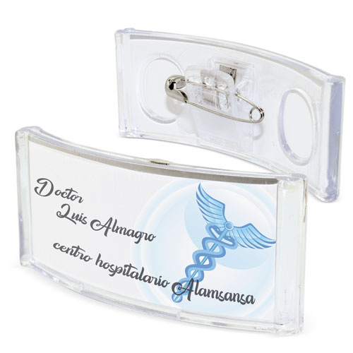 CURVED ID BADGE 