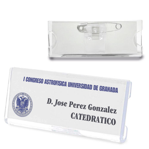RECTANGULAR ID BADGE 