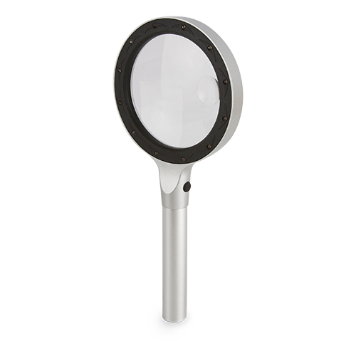 LUPA CON LED X2,5 X5 AUMENTOS "LUZZY"