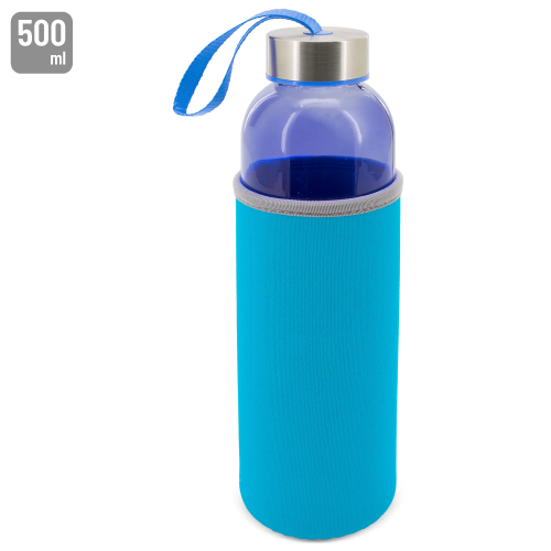 COLORED GLASS BOTTLE-FLASK ZAS