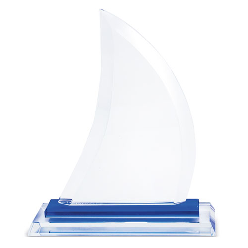 GLASS TROPHY "LYRA"