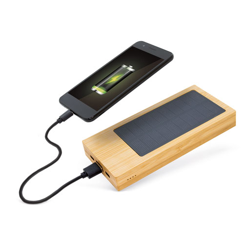 BAMBOO SOLAR CHARGER 