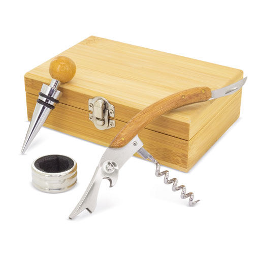 BAMBOO WINE SET 