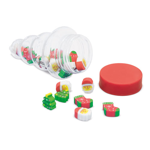 CHRISTMAS RUBBER SET 