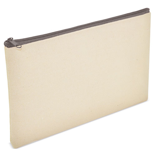 COTTON CANVAS TOILET BAG 