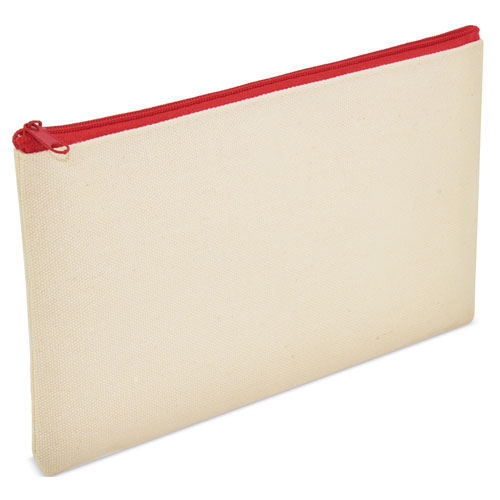 COTTON CANVAS TOILET BAG 