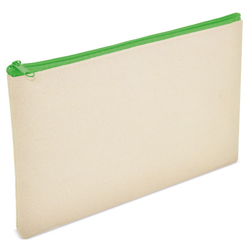 COTTON CANVAS TOILET BAG 