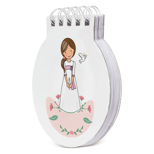 GIRL 1ST COMMUNION NOTEBOOK "FRIDA"