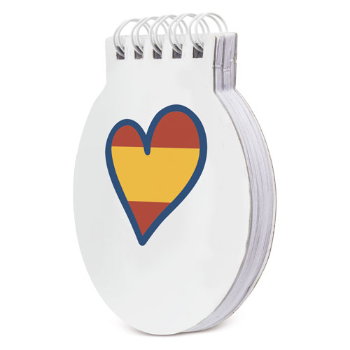 SPAIN HEART NOTEBOOK