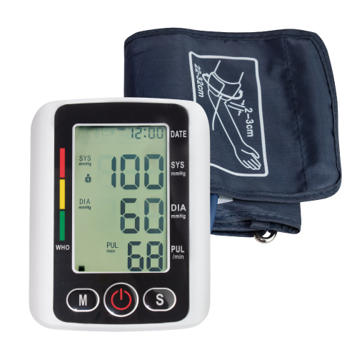 MONITORED PRECISION BLOOD PRESSURE METER FOR ARM 