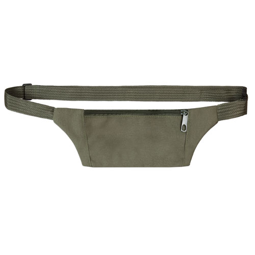 COTTON CANVAS BELT BAG 