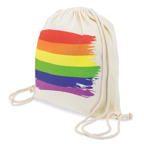 COTTON BACKPACK "RAINBOW"