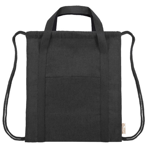 RECYCLED COTTON BACKPACK BAG 