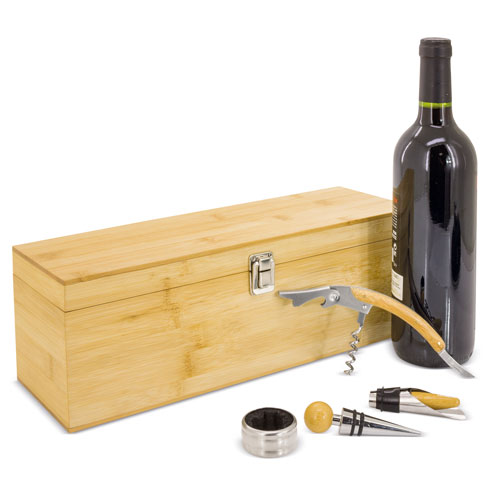 BAMBOO WINE SET "PROVENZA"