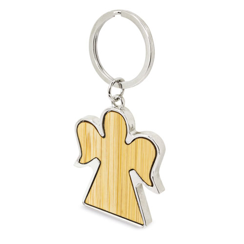 BAMBOO KEYRING  "ANGELICAL"