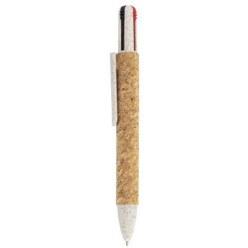 CORK AND WHEAT FIBER 4 COLOURS PEN "YAKO"