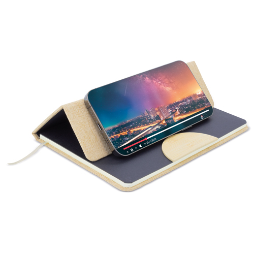RPET AND BAMBOO NOTEBOOK "TALYX"