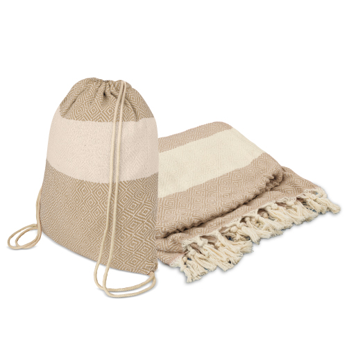 TOWEL-PAREO BACKPACK "SOFT-ECO"