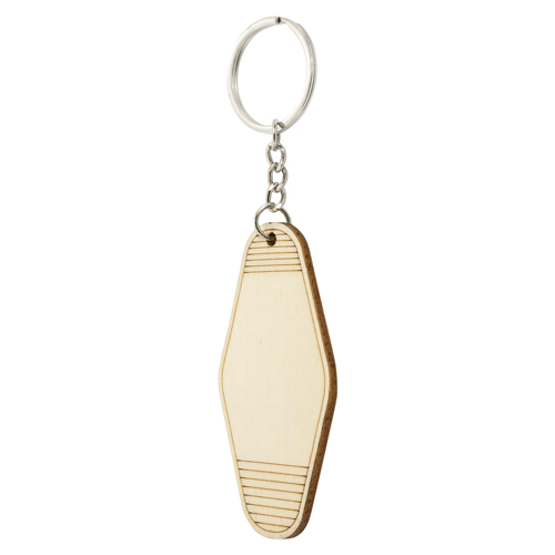 WOODEN KEYRING "PADDEL SURF"