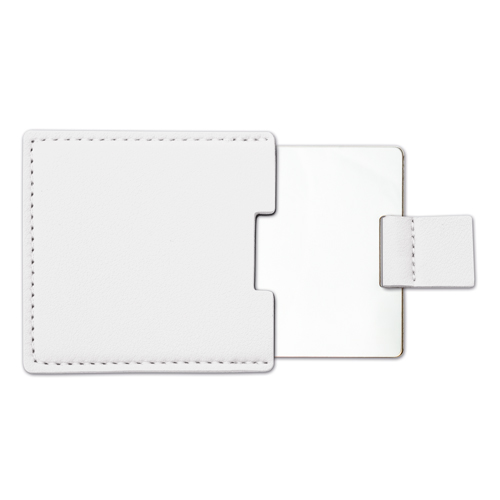 STAINLESS STEEL COMPACT MIRROR "LILYAN"