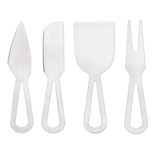 SET 4 CUCHILLOS PARA QUESO "GOURMET"