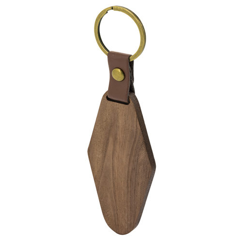 RHOMBUS WOOD KEYRING "SAMOA"