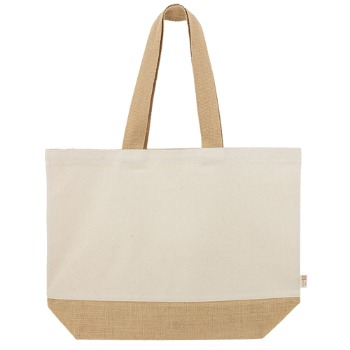 BOLSA DE ALGODÓN Y YUTE "MISHA"