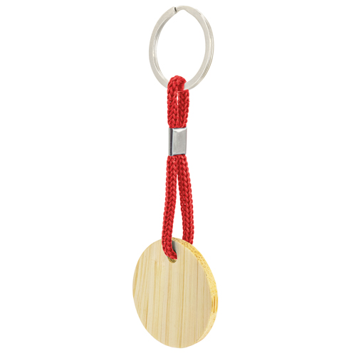 <p>ROUND BAMBOO KEYRING “YIBIN”</p>