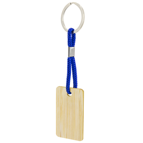 <p>RECTANGULAR BAMBOO KEYRING “YIBIN”</p>