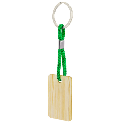 <p>RECTANGULAR BAMBOO KEYRING “YIBIN”</p>