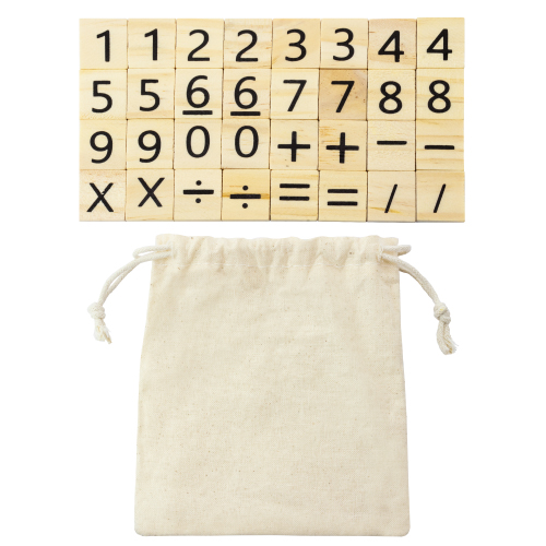 JUEGO DE MADERA MATEMÁTICO "EDUCA"