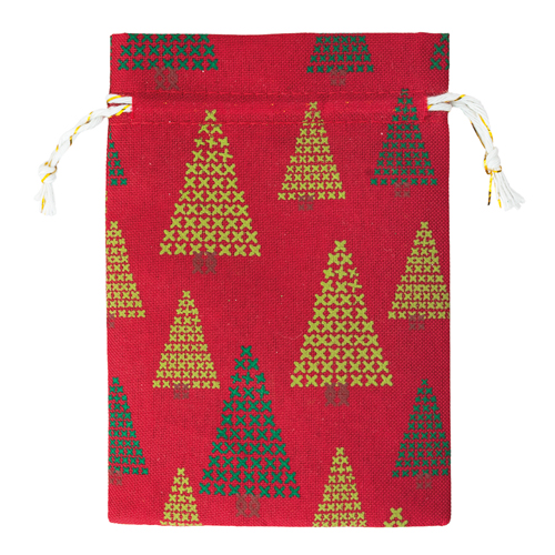 BOLSA REGALO NAVIDEÑA 10*14 CM "SHERWOOD"