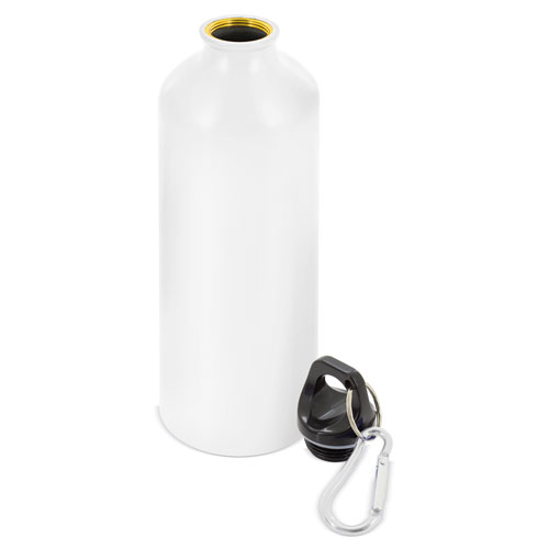 ALUMINIUM BOTTLE 800 ML WITH CARABINER 