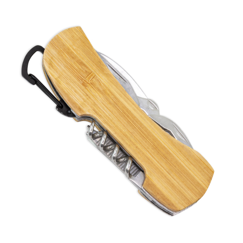 NAVAJA MULTIFUNCIÓN DE BAMBÚ 