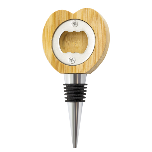 ABREBOTELLAS TAPÓN BAMBÚ NATURAL 