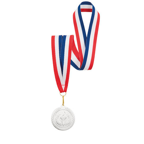 MEDALLA DE PLATA "OLIMPIA" LANYARD FRANCIA