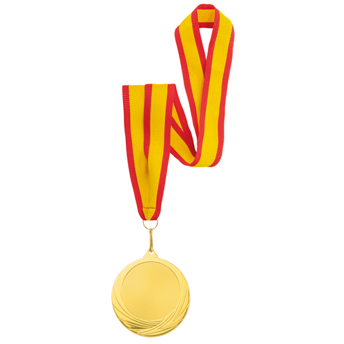 MEDALLA DE ORO "ZEUS" LANYARD ESPAÑA