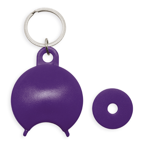 ROUND DESIGN CADDIE KEYRING