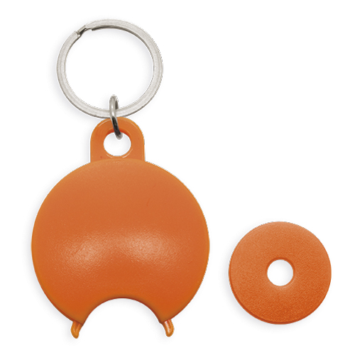 ROUND DESIGN CADDIE KEYRING