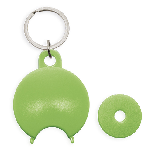 ROUND DESIGN CADDIE KEYRING