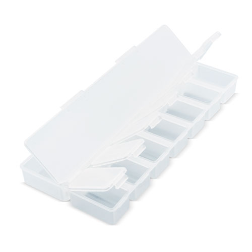 8 COMPARTMENTS PILL BOX