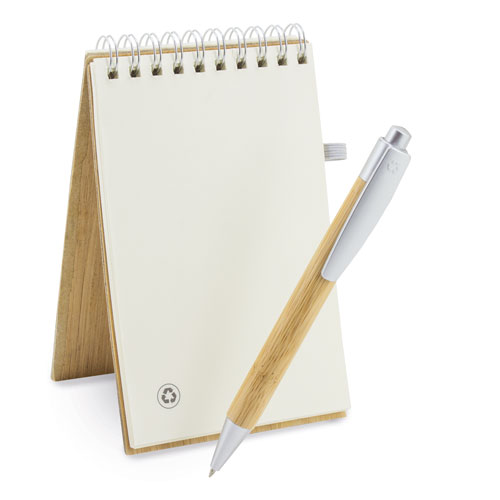  BAMBOO NOTEBOOK +PEN "NATURE"
