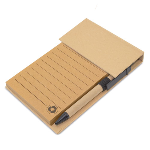 NOTEBOOK WITH PAGE MARKER AND PEN 
