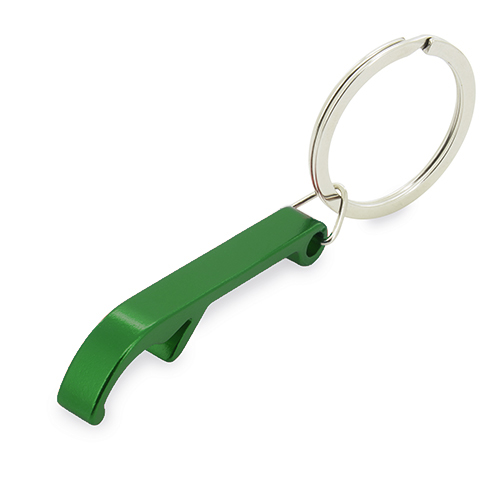 ALUMINIUM KEYRING + OPENER