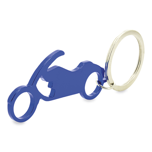 KEYRING ALUMINUM MOTORBIKE