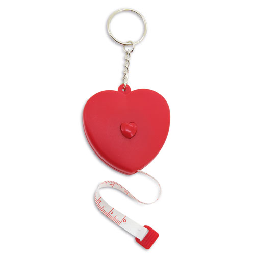 METRE KEYRING "HEART"